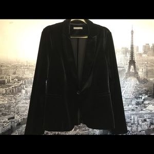 Jacket Black velour. Excellent condition